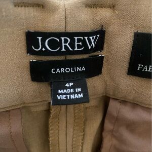 J.Crew Carolina Pant 4P - Heather Burnished Saddle